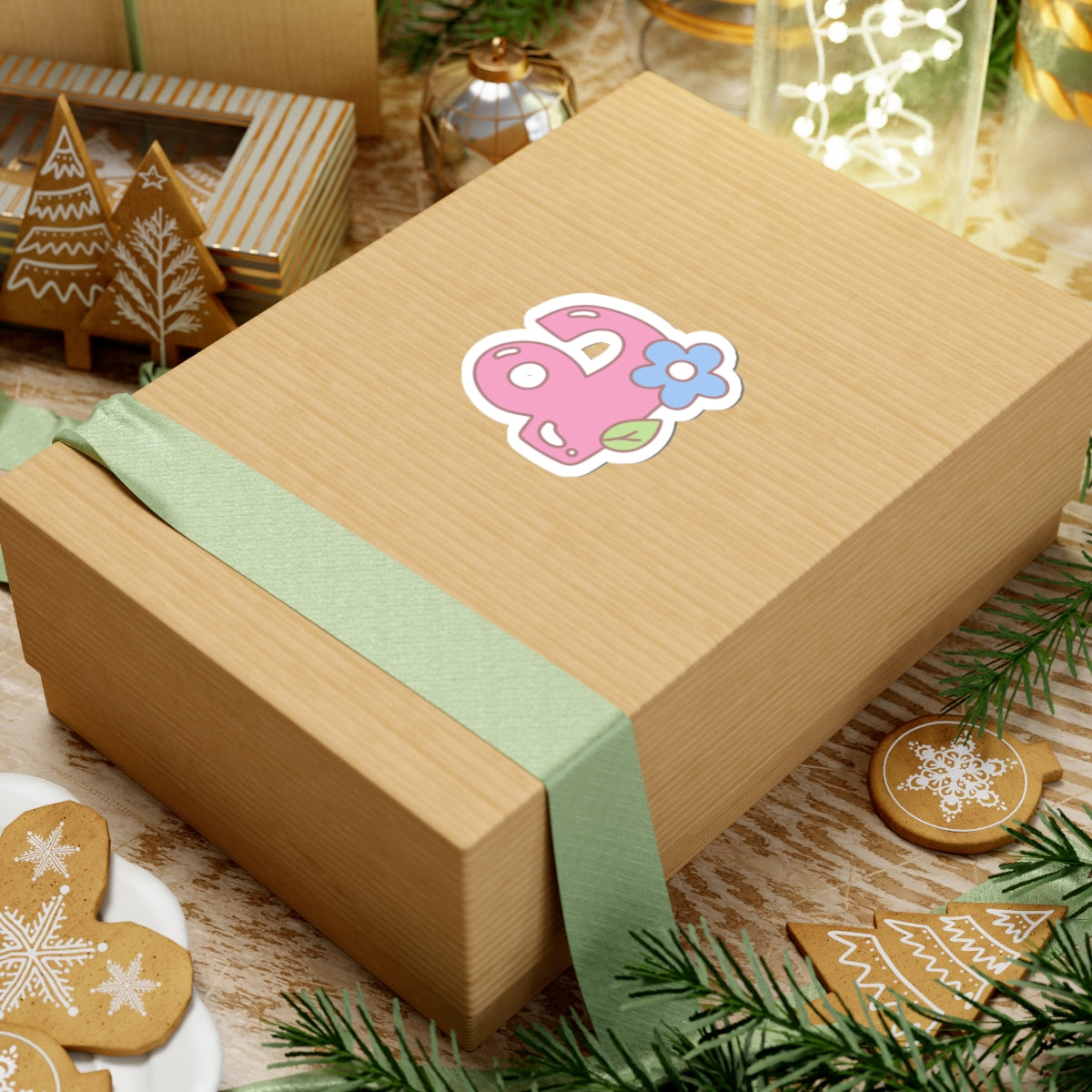 πΌ Kawaii Flower Alphabet Sticker β "A" is for Adorable! π