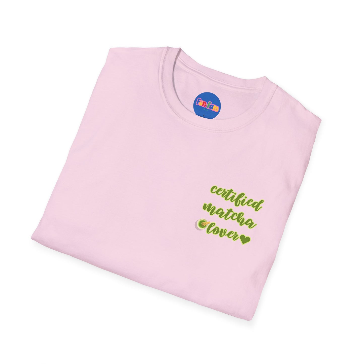 Matcha Lover Front and Back Designed T-Shirt π΅