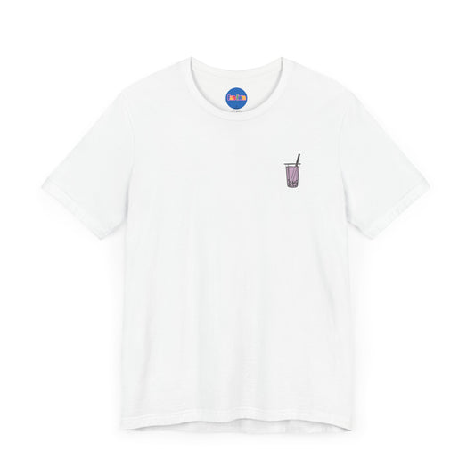 Tiny boba in the front… party in the back! – Kawaii Boba Tee (Front and back design)🌈✨