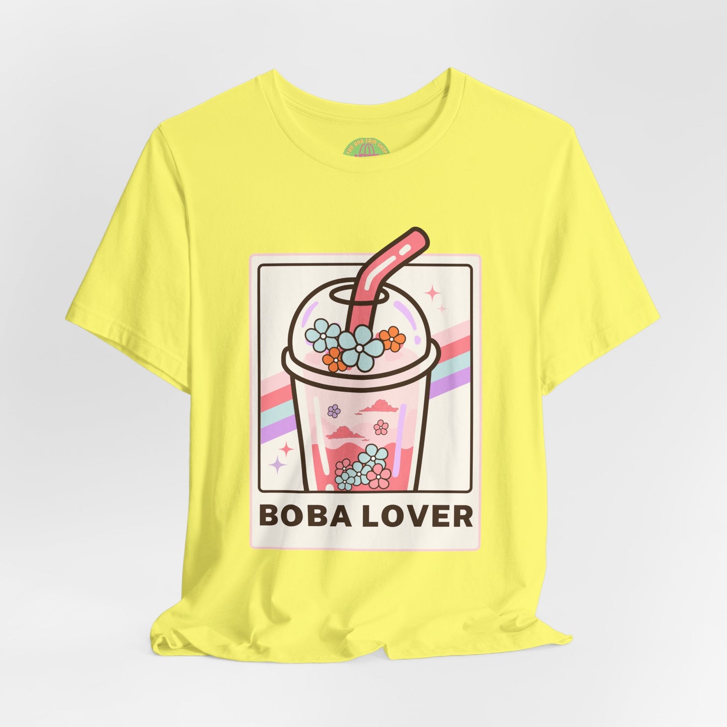 Boba Lover – Pink Tee for Kawaii Queens & Kings