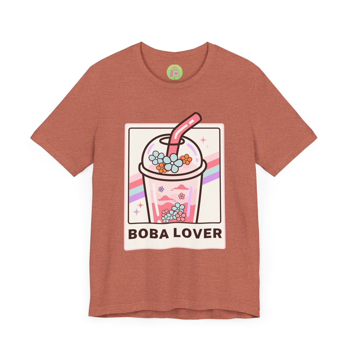 Boba Lover – Pink Tee for Kawaii Queens & Kings