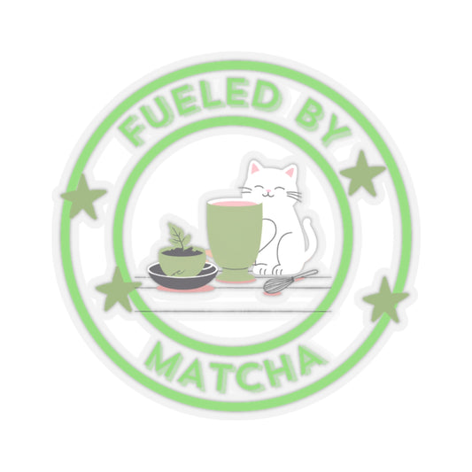 β¨ Fueled by Matcha Sticker β Stick Your Zen π