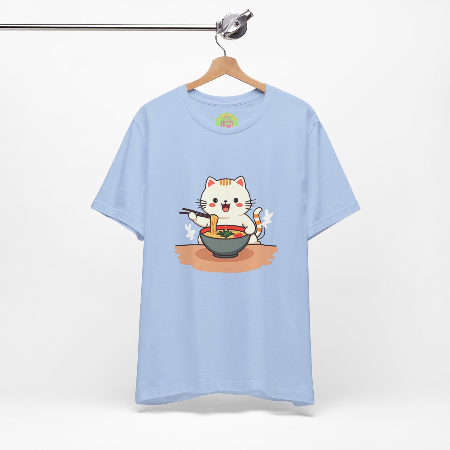 Ramen Kitty Tee | Kawaii Cat Eating Noodles ππ±