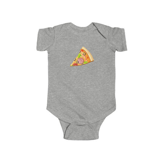 Baby “Pizza My Heart” Matching Father & Child T-Shirt Set – Whole Pizza & Slice Design