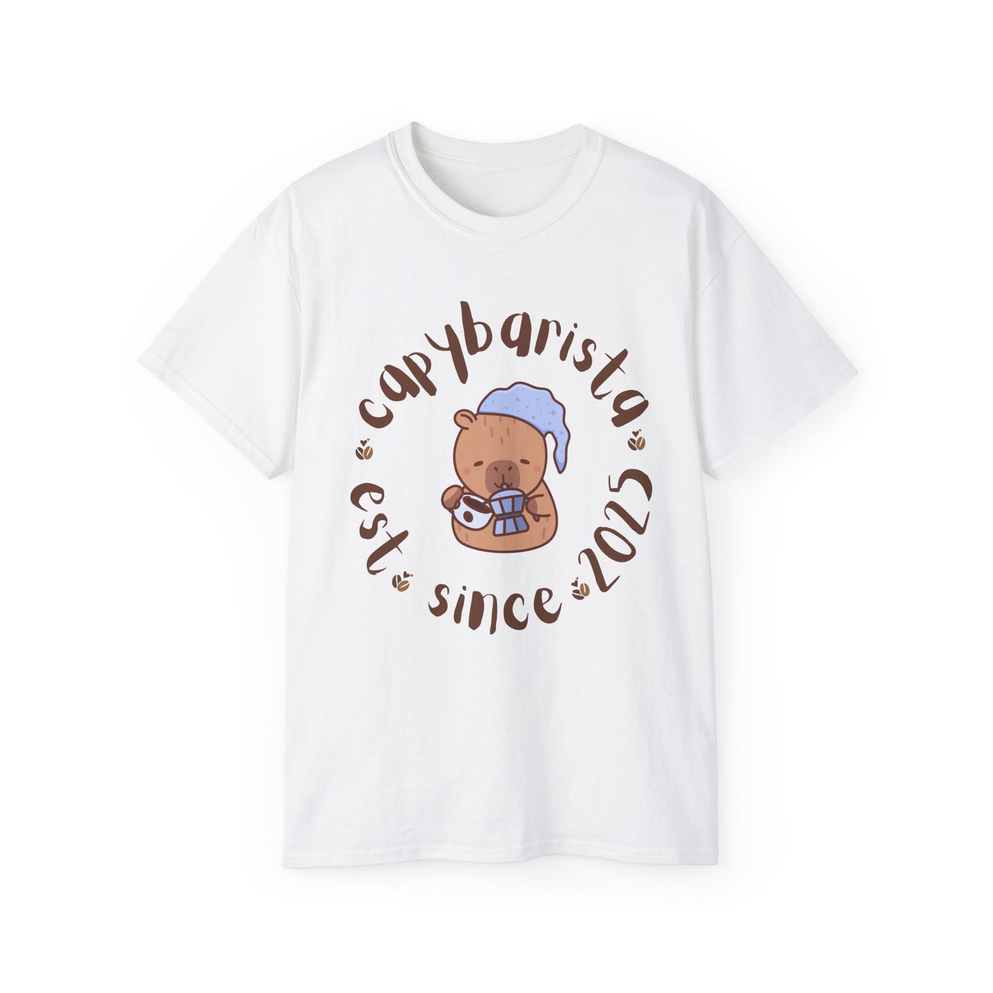Barista capybara is ☕🦫 A Capybarista! 😄 Est since 2025