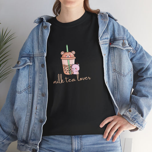 ✨ Milk Tea Lover Tee – Sweet, Soft & Sippable Style✨