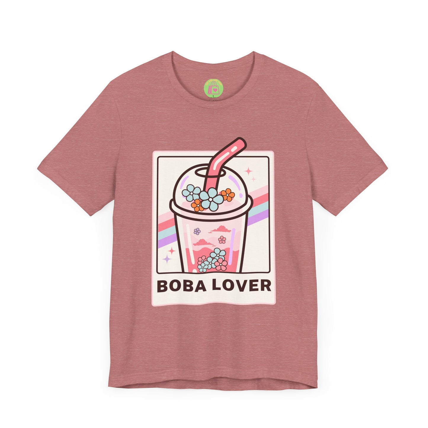 Boba Lover – Pink Tee for Kawaii Queens & Kings