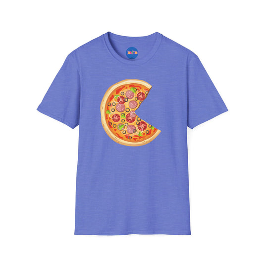 “Pizza My Heart” Matching Father & 2 Kids T-Shirt – Whole Pizza & 2 Slices Design