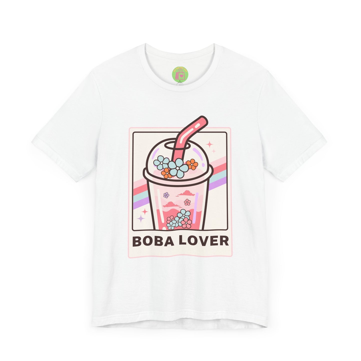 Boba Lover – Pink Tee for Kawaii Queens & Kings
