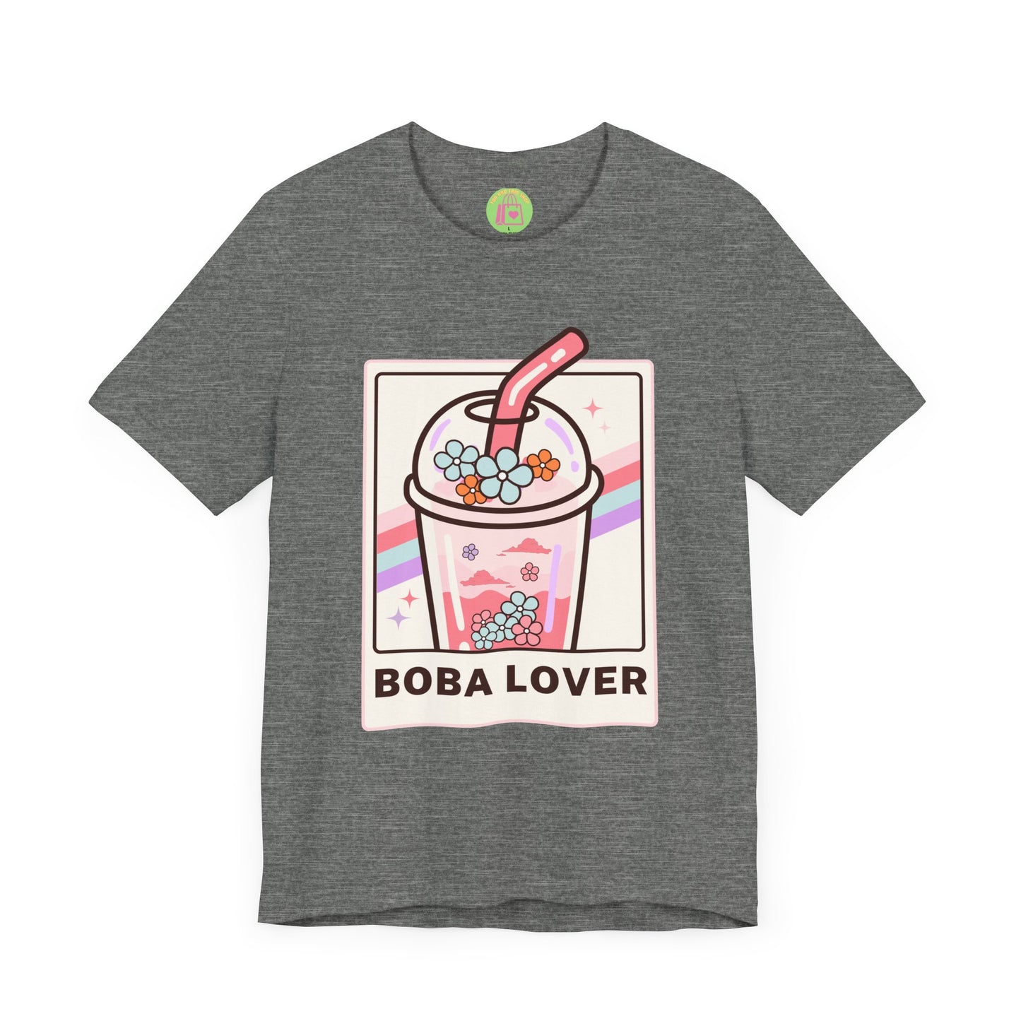 Boba Lover – Pink Tee for Kawaii Queens & Kings