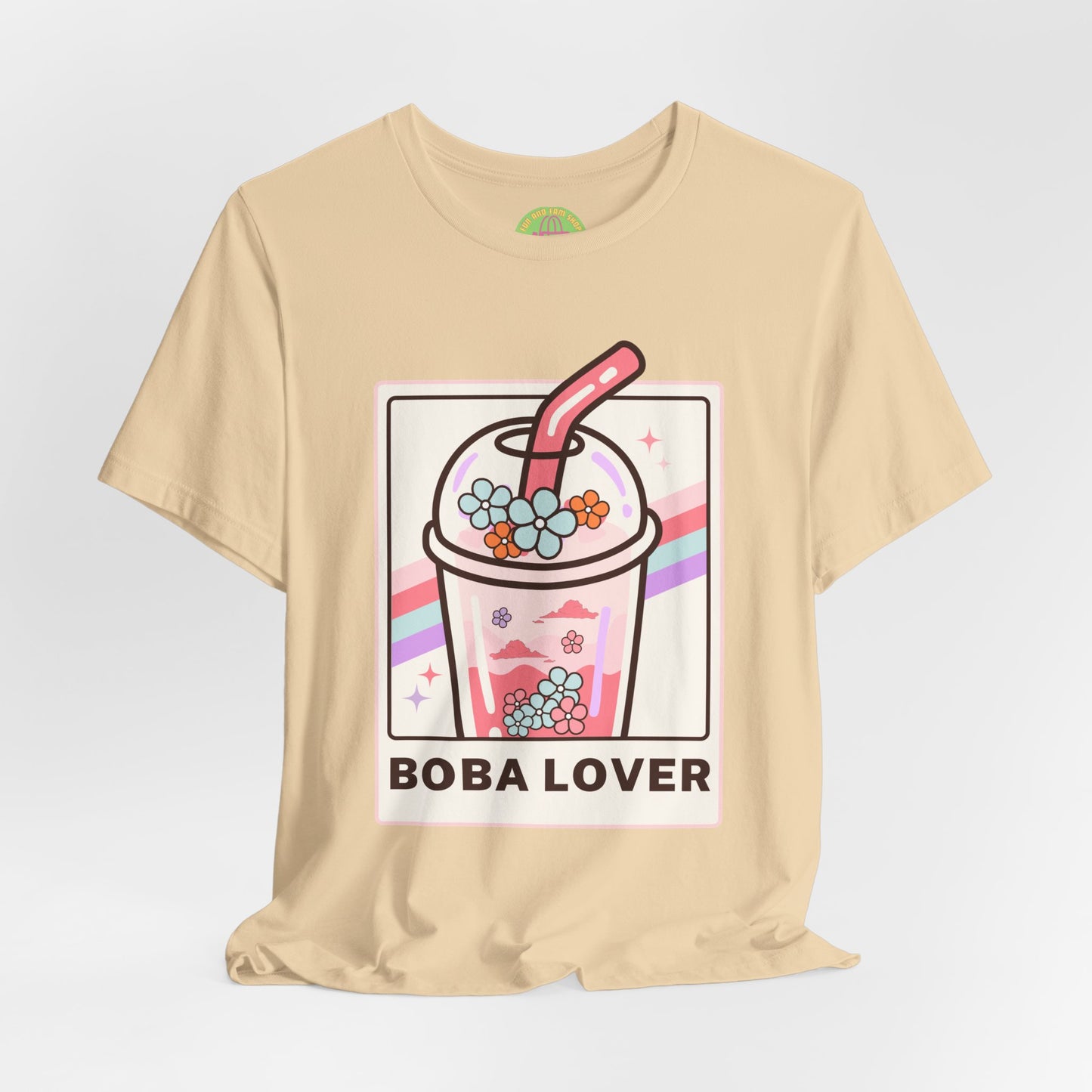 Boba Lover – Pink Tee for Kawaii Queens & Kings