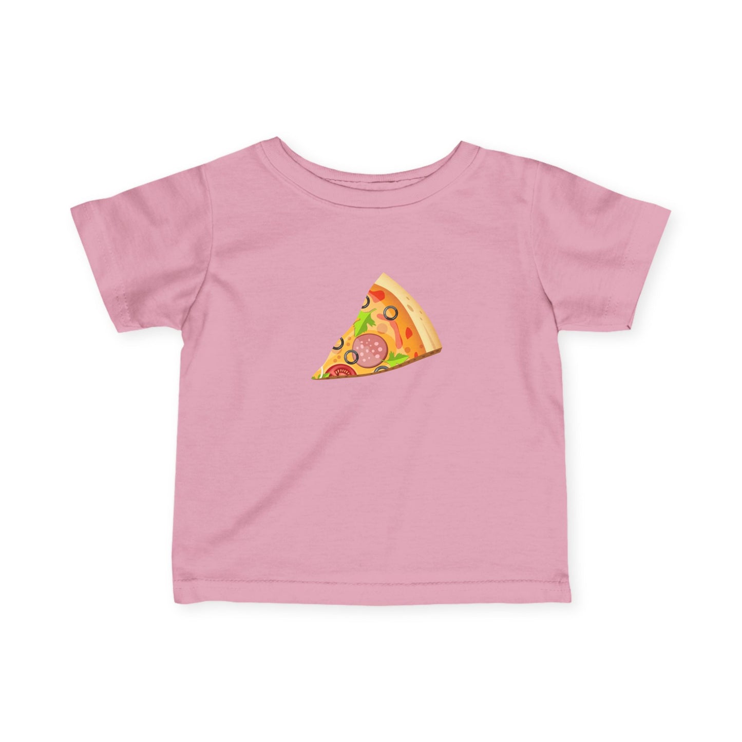 Infant “Pizza My Heart” Matching Father & Child T-Shirt Set – Whole Pizza & Slice Design