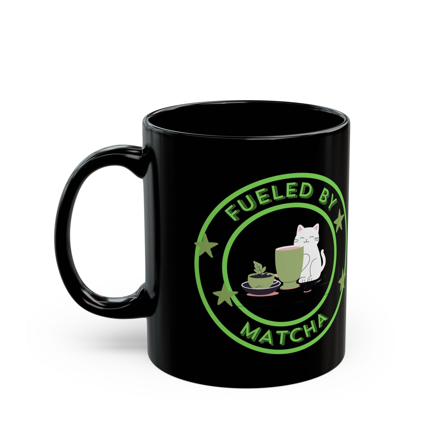 πΎ Fueled by Matcha Mug β Your Daily Dose of Calm π