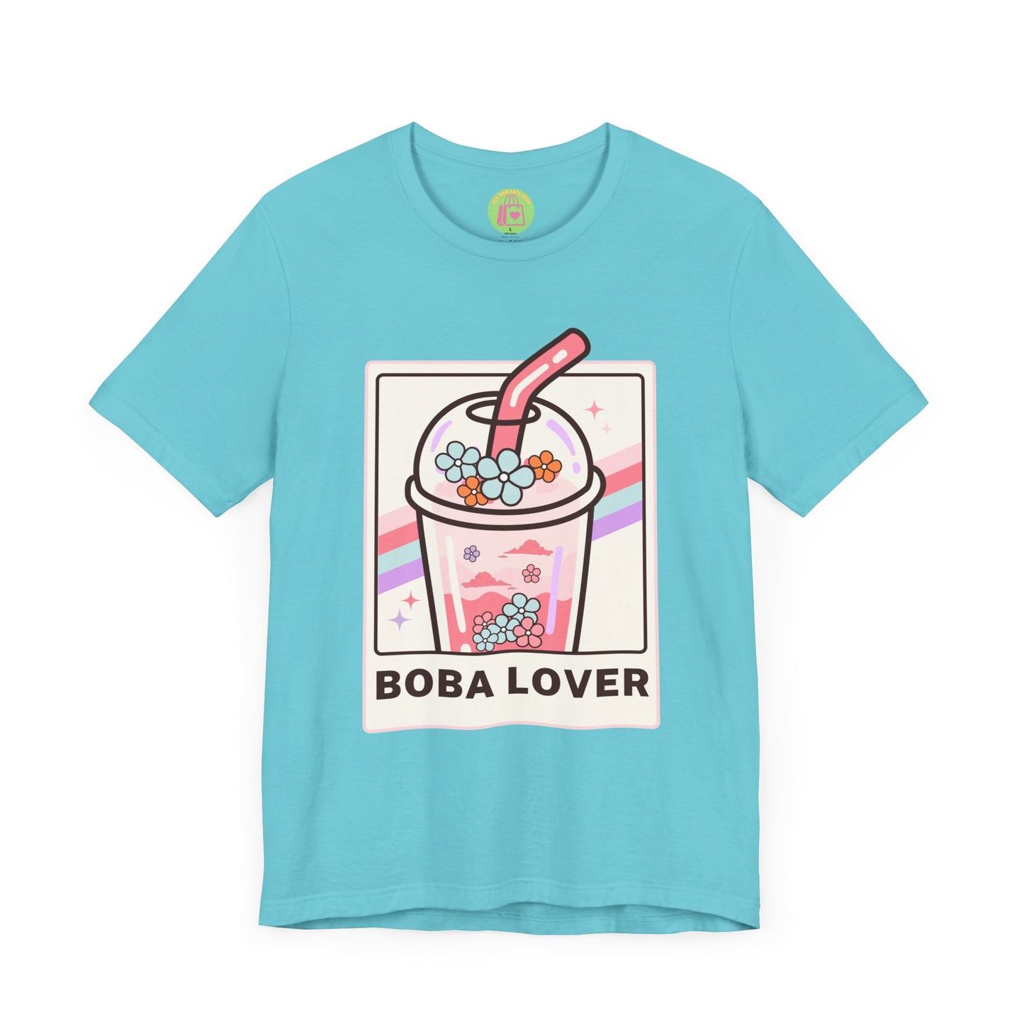 Boba Lover – Pink Tee for Kawaii Queens & Kings
