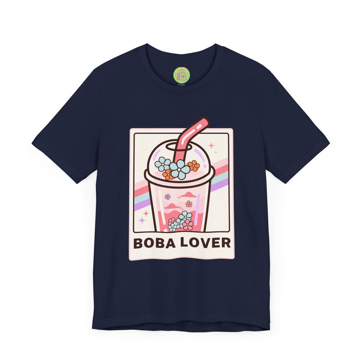 Boba Lover – Pink Tee for Kawaii Queens & Kings