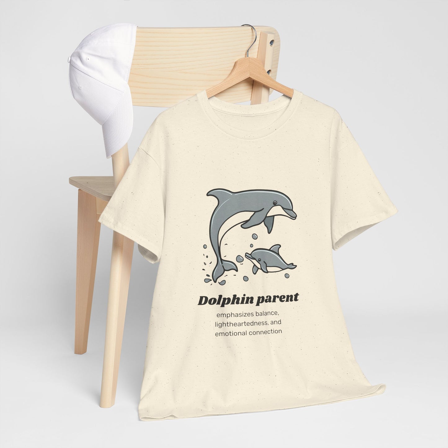 🌊 Dolphin Duo T-Shirt – Splash into Style! 🐬