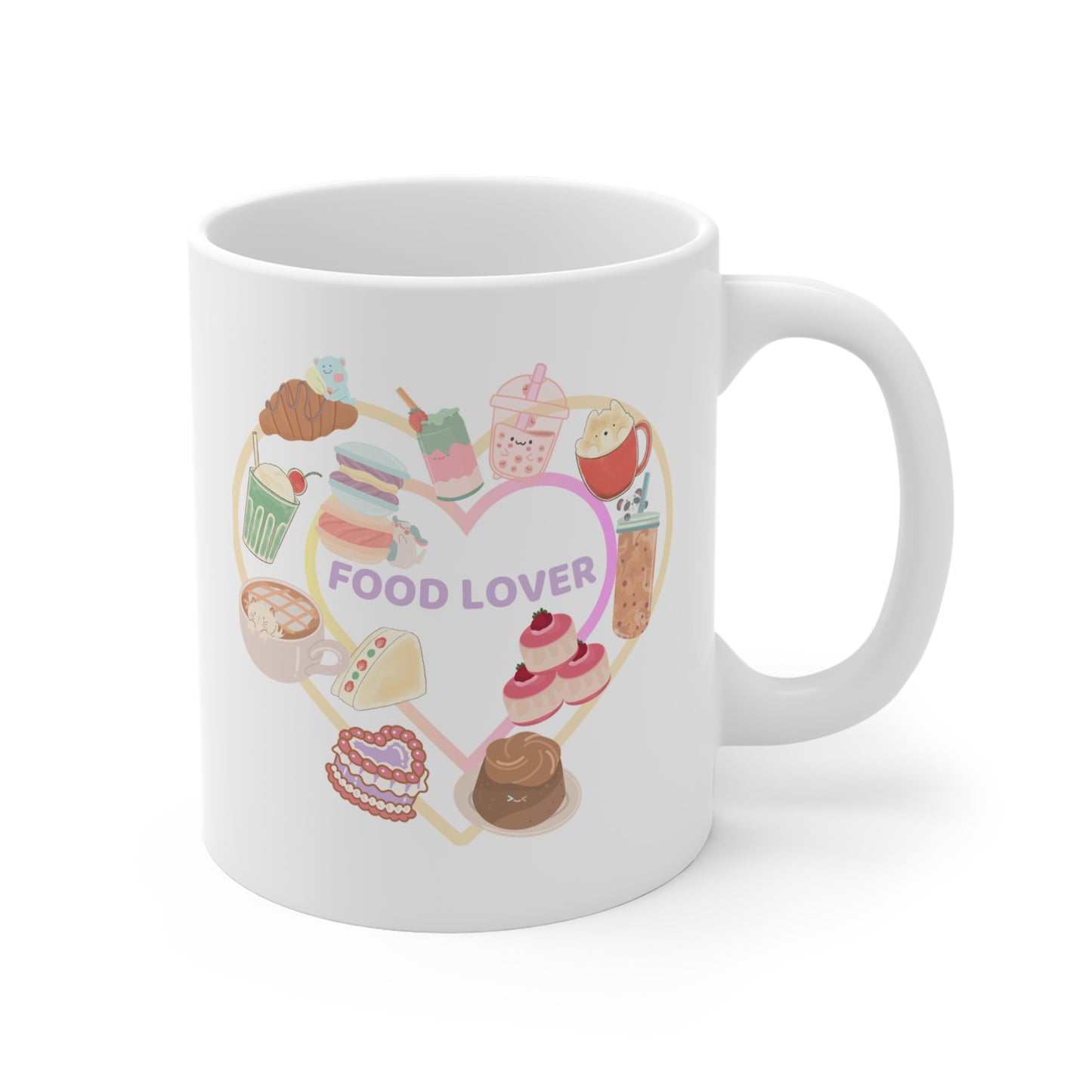 Food Lover Mug – Sip in Sweet Style!