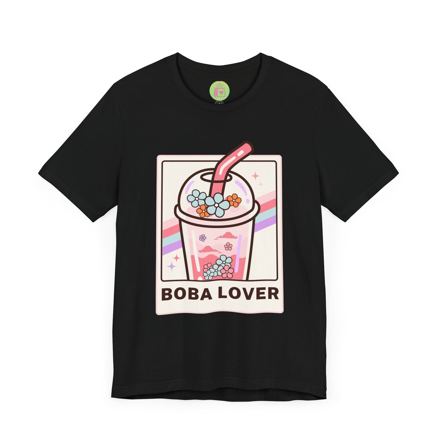 Boba Lover – Pink Tee for Kawaii Queens & Kings