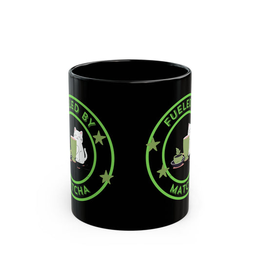 🐾 Fueled by Matcha Mug – Your Daily Dose of Calm 🍃