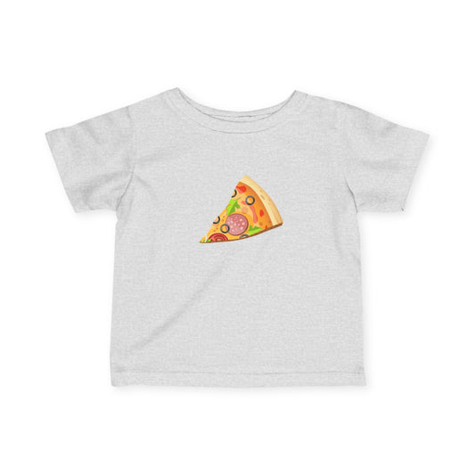 Infant “Pizza My Heart” Matching Father & Child T-Shirt Set – Whole Pizza & Slice Design