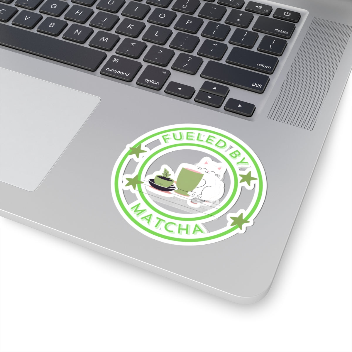 β¨ Fueled by Matcha Sticker β Stick Your Zen π