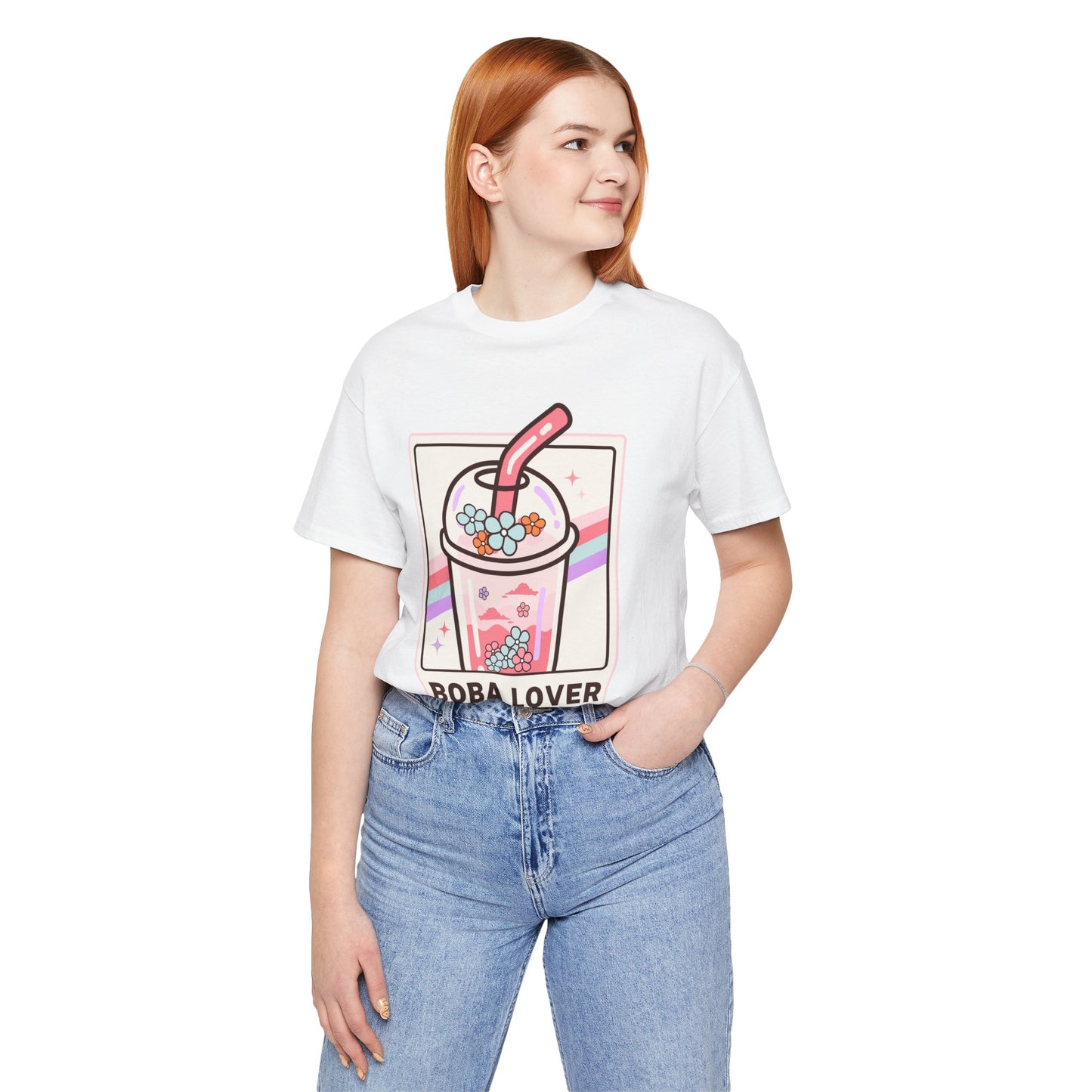 Boba Lover – Pink Tee for Kawaii Queens & Kings