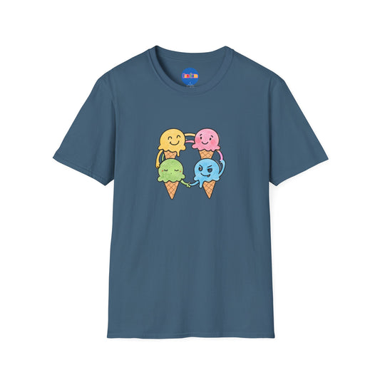 Ice Cream Cone-Friends T-Shirt