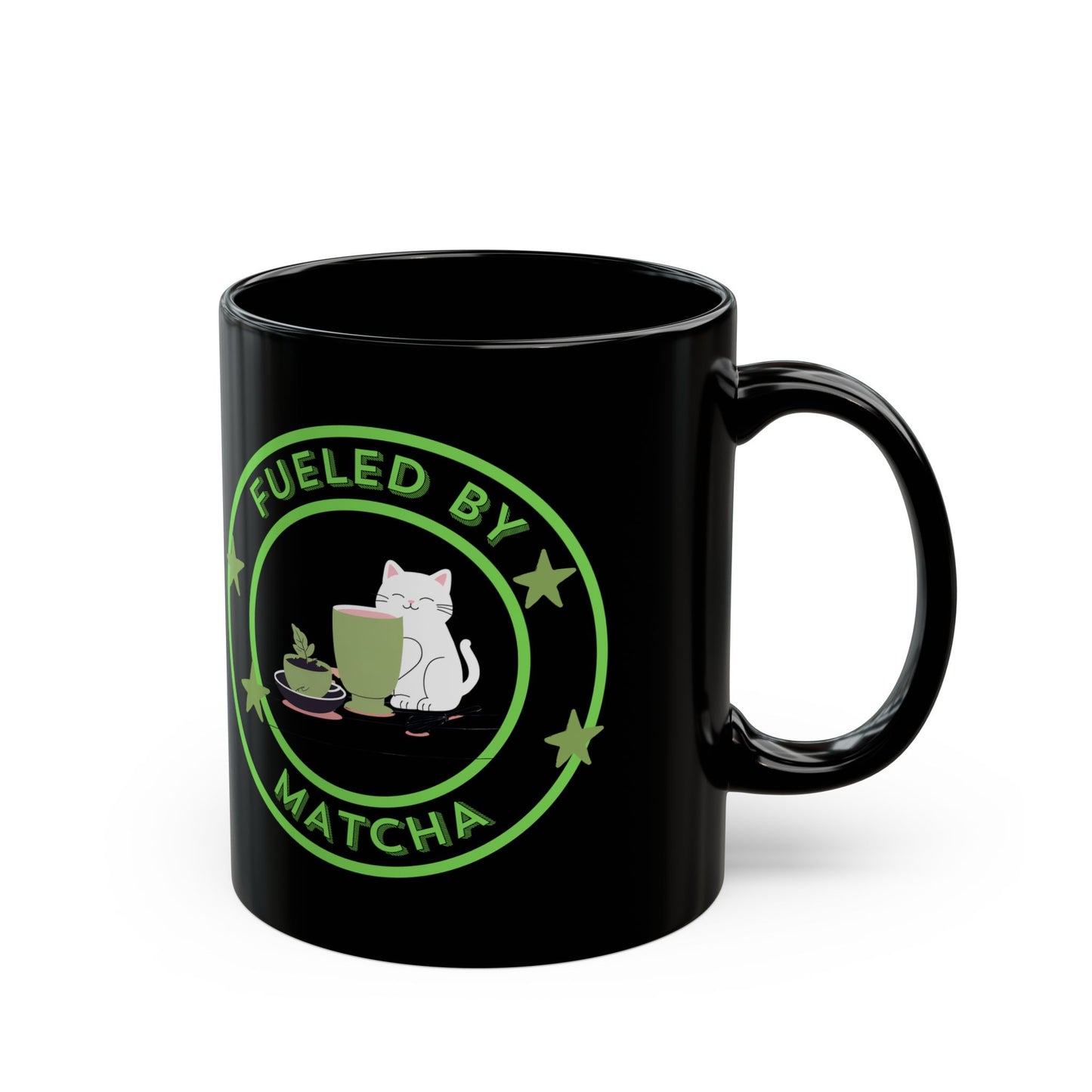 πΎ Fueled by Matcha Mug β Your Daily Dose of Calm π