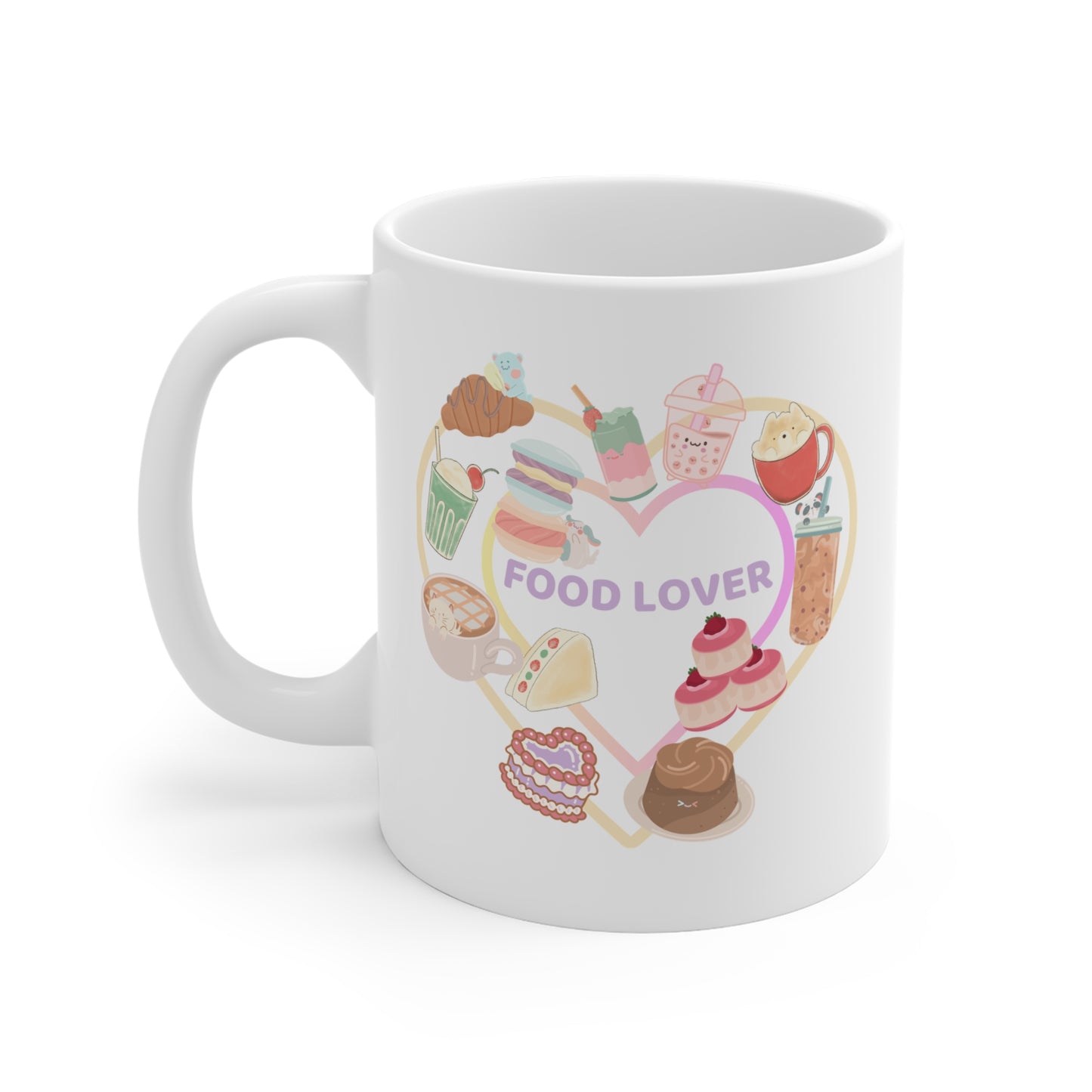 Food Lover Mug – Sip in Sweet Style!