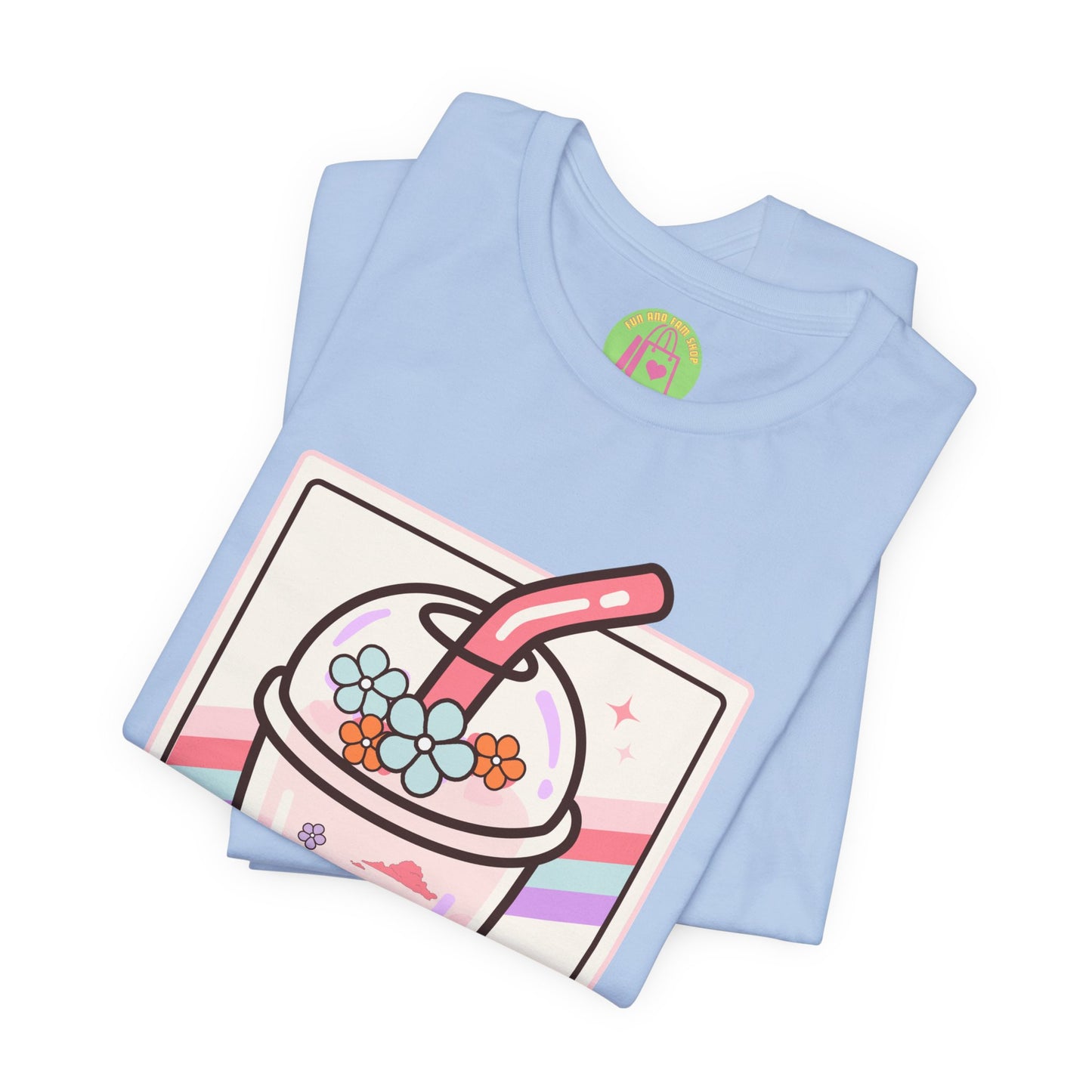 Boba Lover – Pink Tee for Kawaii Queens & Kings