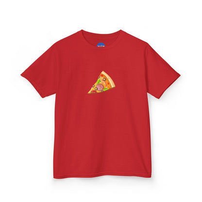 Youth “Pizza My Heart” Matching Father & Child T-Shirt  – Slice Design 🍕❤️