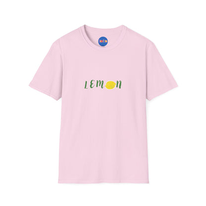 Lemon Minimalist T-Shirt 🍋🌿