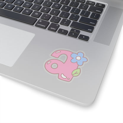 🌼 Kawaii Flower Alphabet Sticker – "A" is for Adorable! 💖