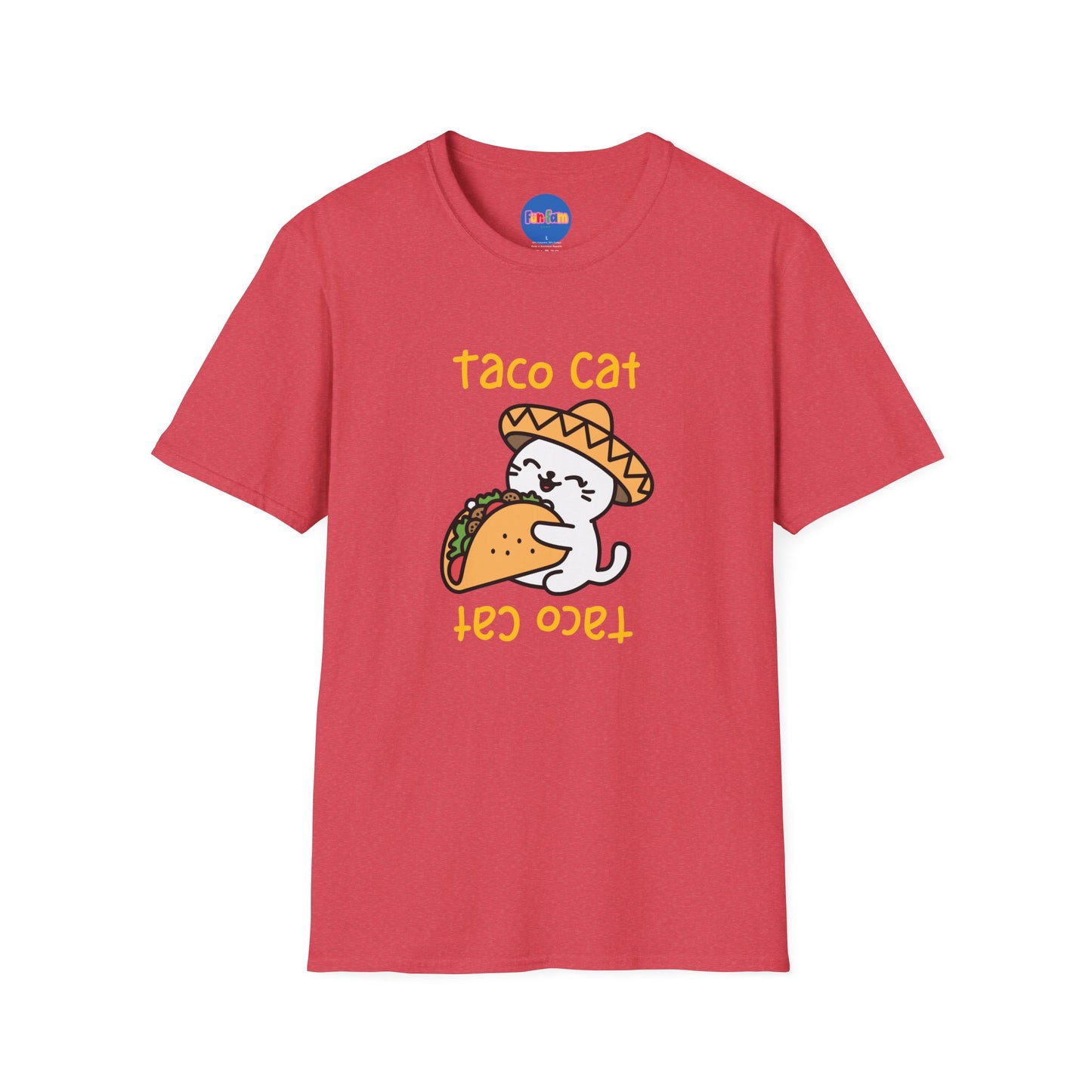 Taco Cat / Cat Taco Reversible T-Shirt 🌮🐱