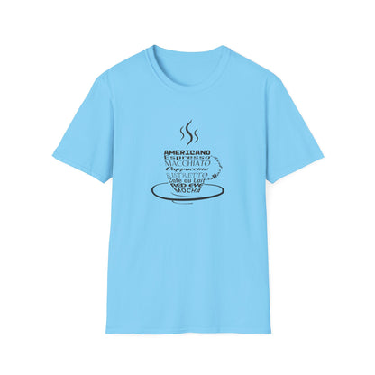 Typography Art T-Shirt ☕