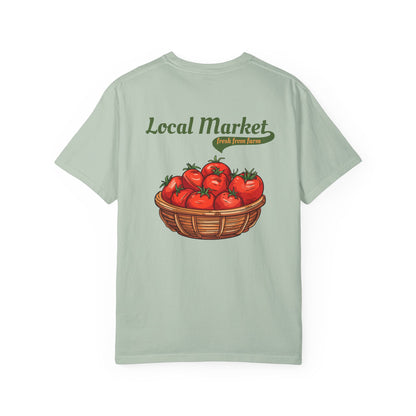 🍅 Local Market Tee – Fresh From the Farm to Your Fit 🌿