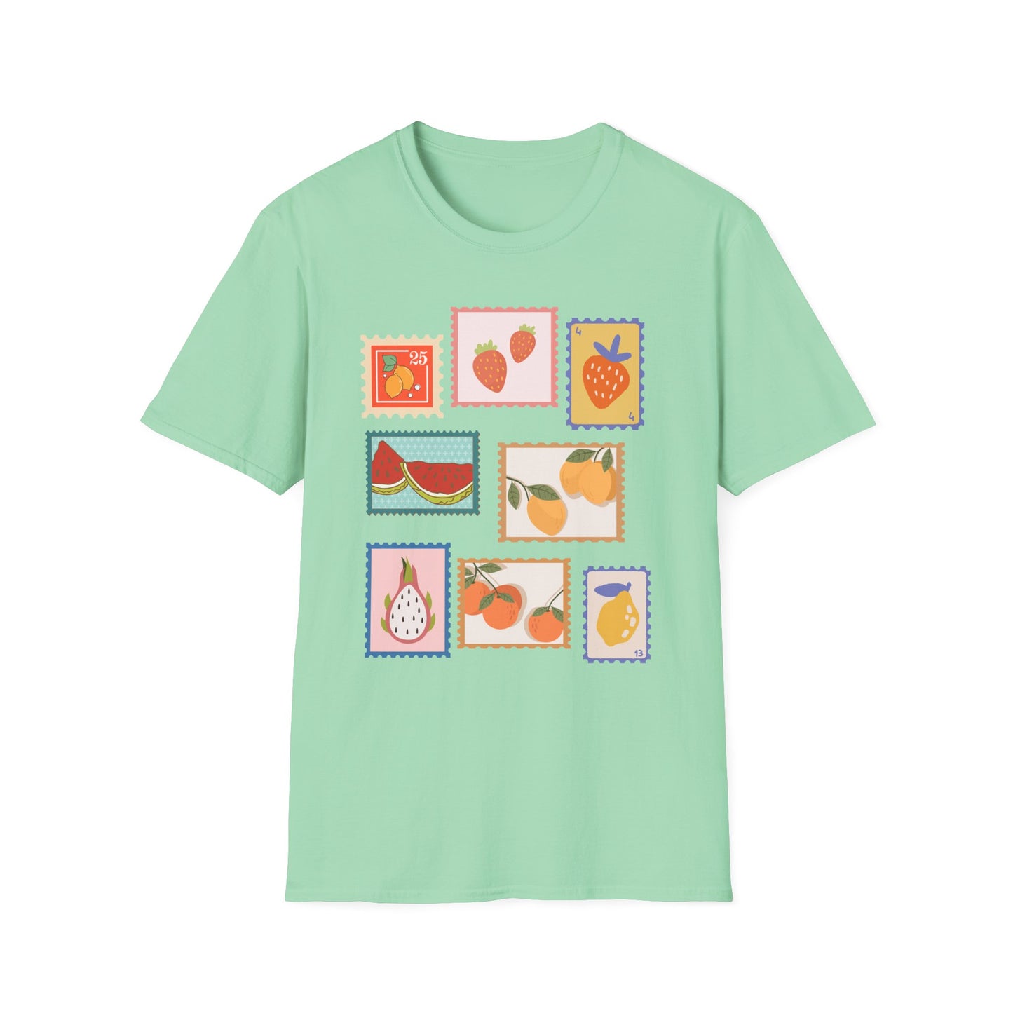 Fruit Stamps T-Shirt 🍊