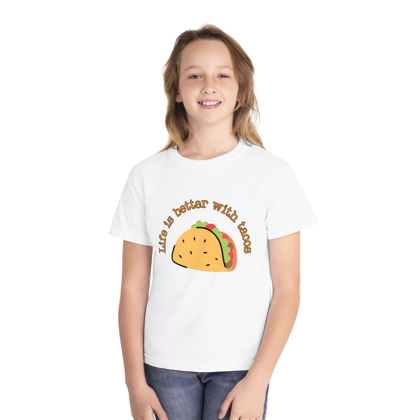 Youth 🌮 Life Is Better With Tacos T-Shirt