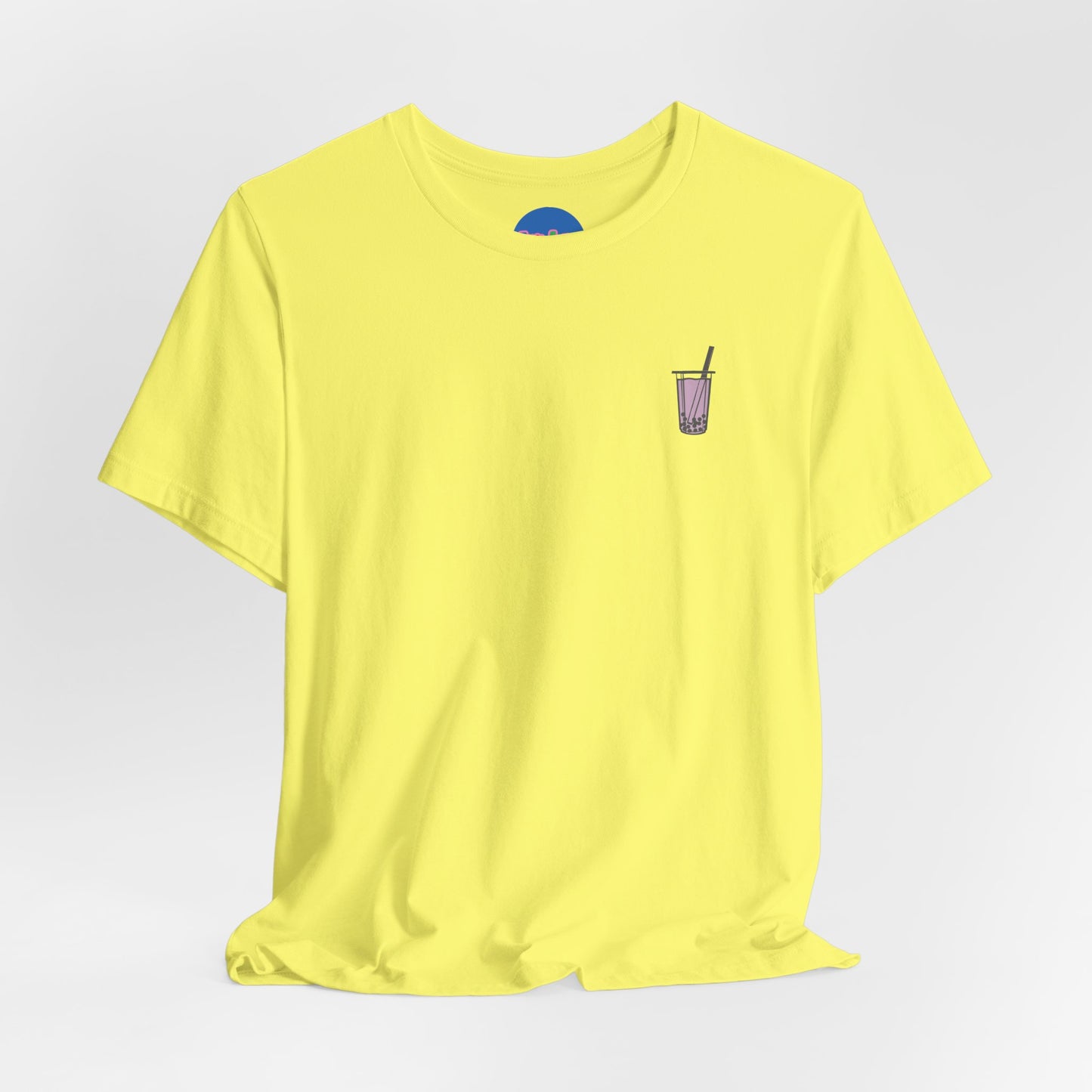 Tiny boba in the front… party in the back! – Kawaii Boba Tee (Front and back design)🌈✨