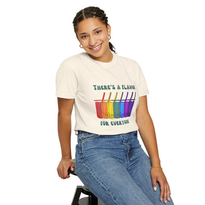 Boba lovers, unite! 🌈🧋 - Rainbow Boba Line – There’s a Flavor for Everyone Tee