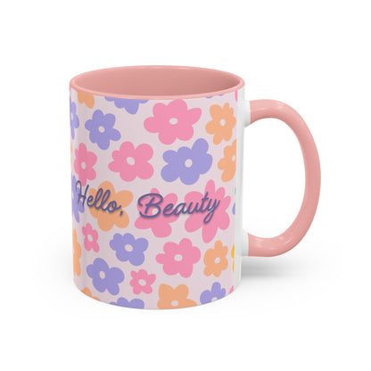 🌸 Hello, Beauty Mug – Sip in Sweet Style 💖