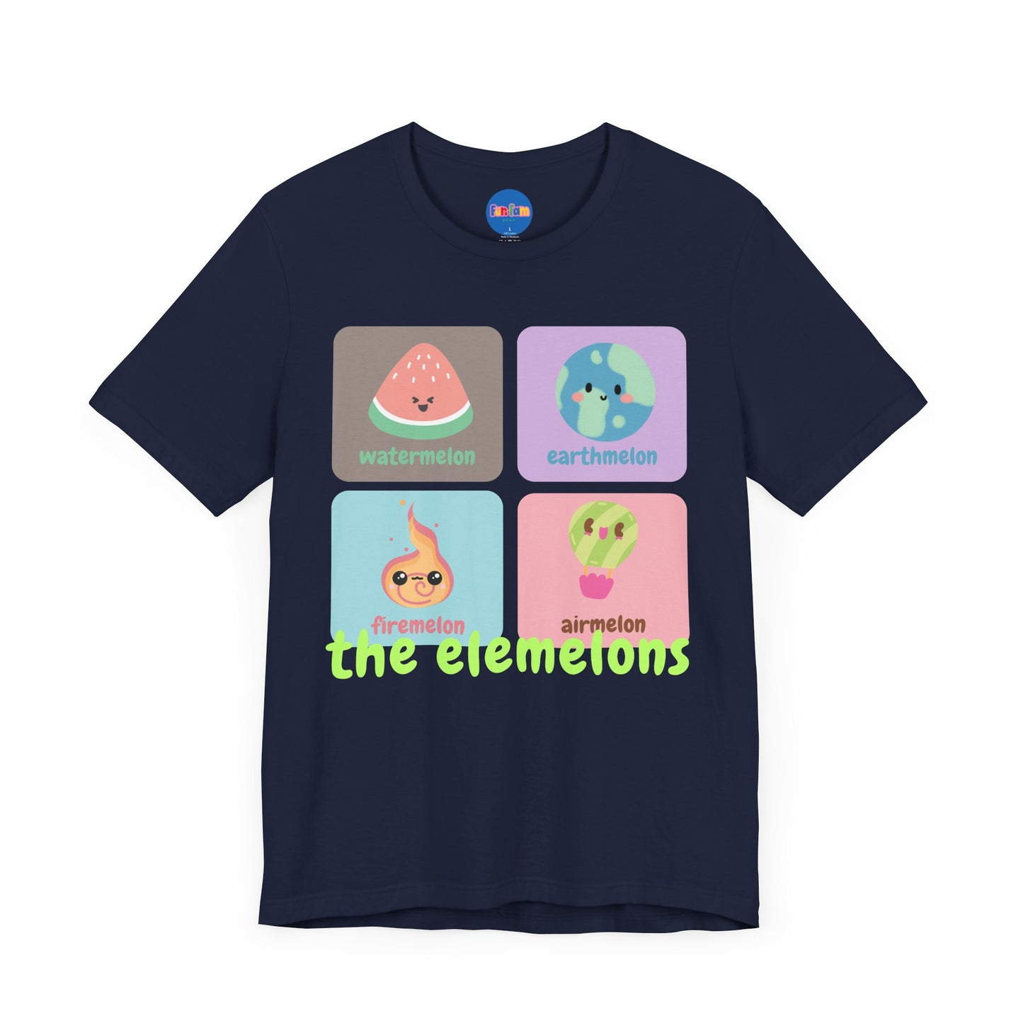 🍉🌍🔥🌬️ The Elemelons T-Shirt