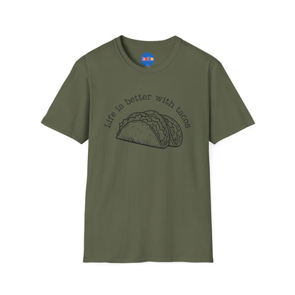 Life Is Better With Tacos T-shirt