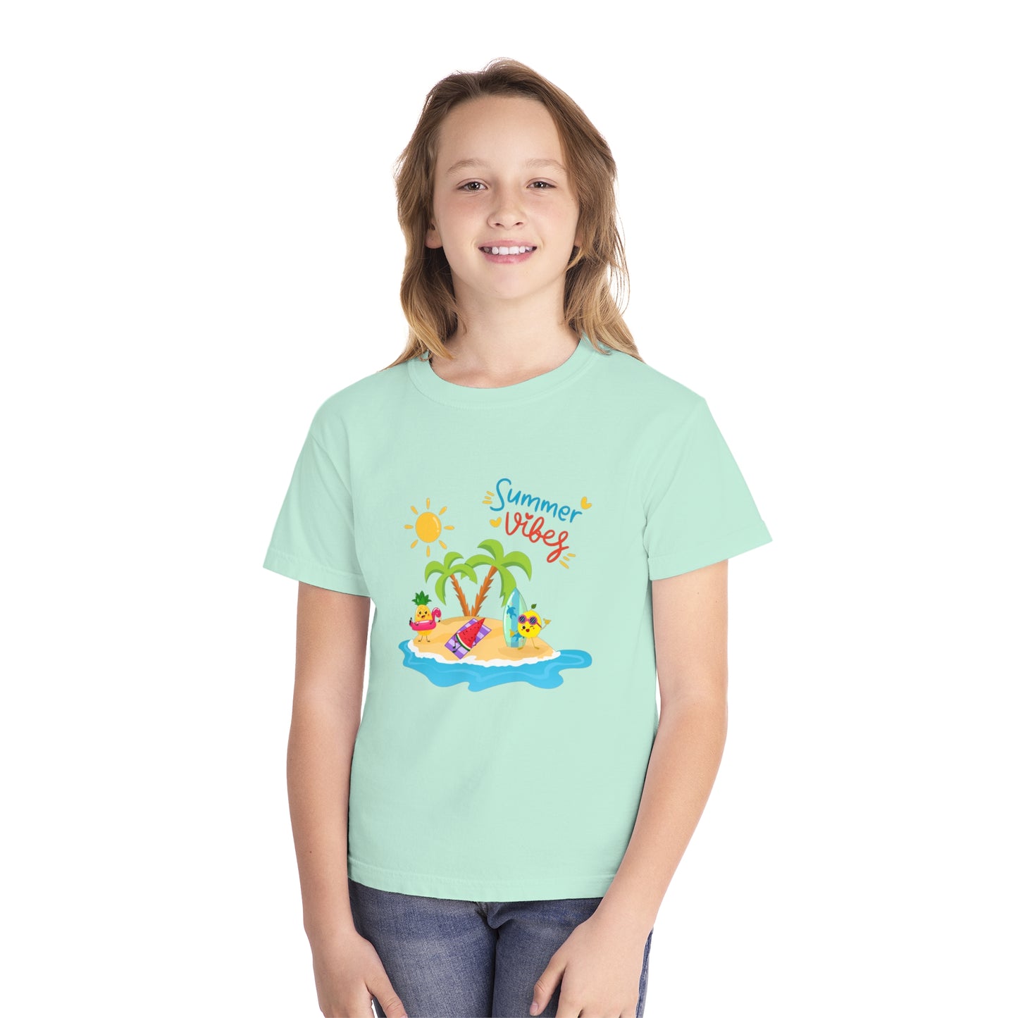 Youth Cutest island Fruit crew ever T-Shirt 🍍🏝️☀️#SummerVibes