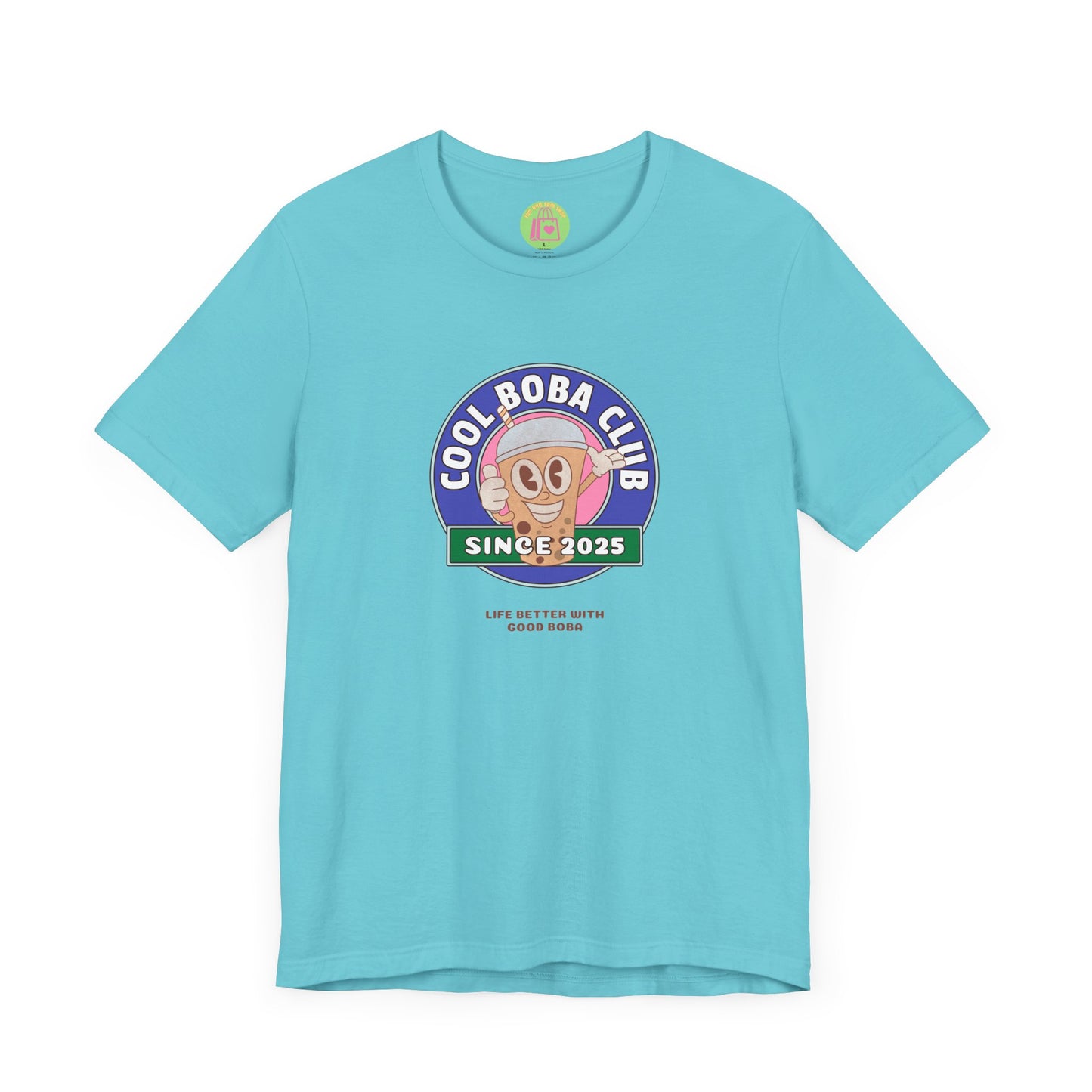 Cool Boba Club Tee – Life’s Better with Boba