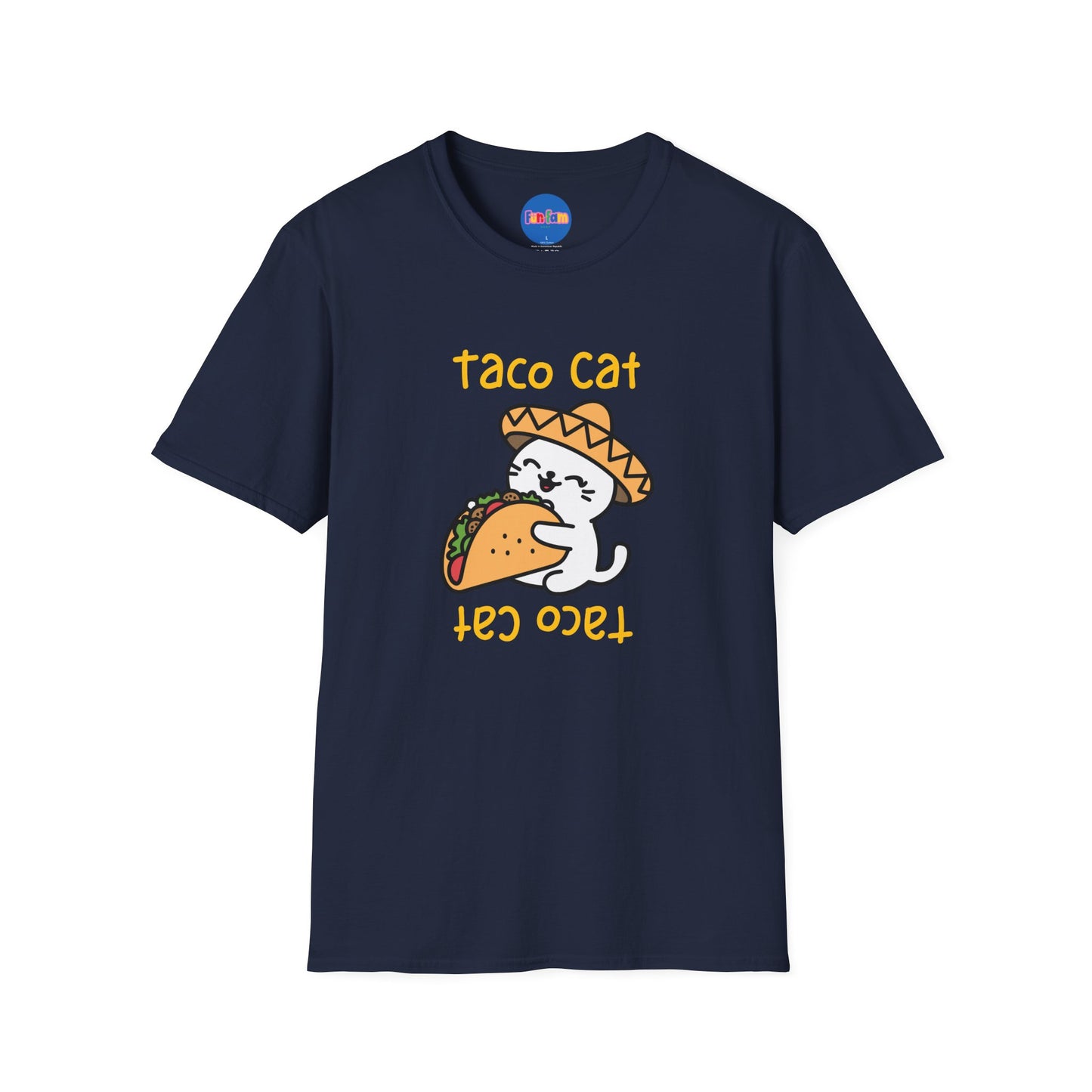 Taco Cat / Cat Taco Reversible T-Shirt 🌮🐱