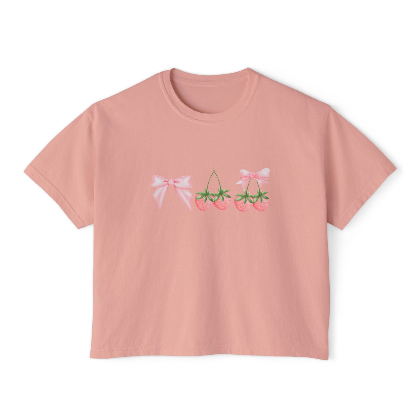 Soft Style with a Berry Punch - Coquette T-Shirt 🍓
