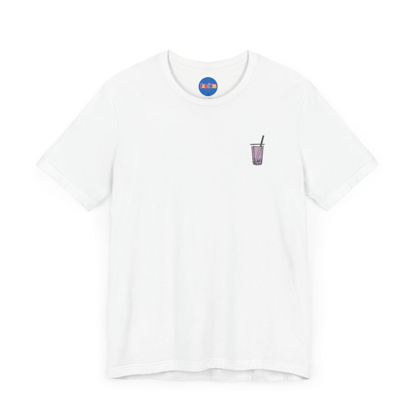 Tiny boba in the front… party in the back! – Kawaii Boba Tee (Front and back design)🌈✨