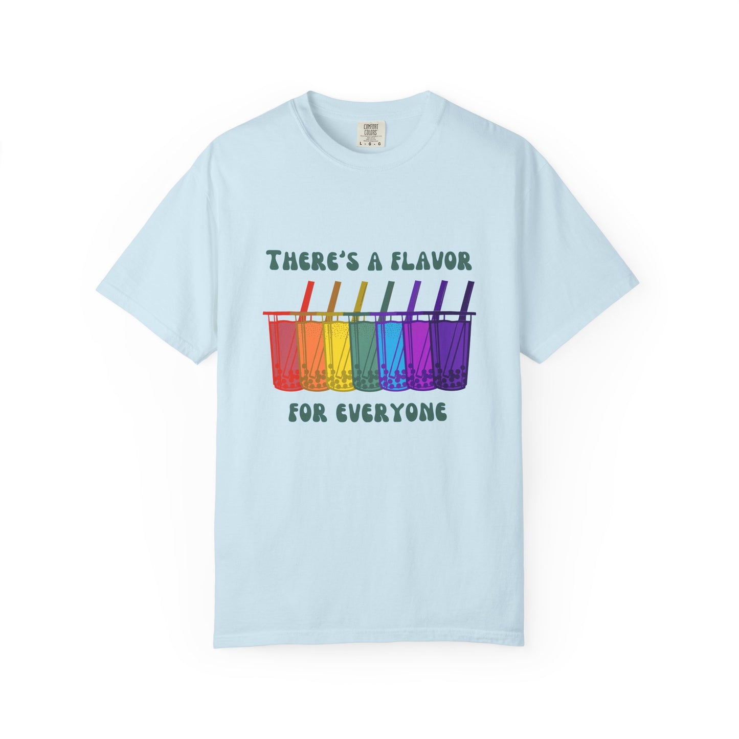 Boba lovers, unite! 🌈🧋 - Rainbow Boba Line – There’s a Flavor for Everyone Tee