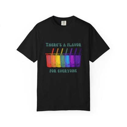Boba lovers, unite! 🌈🧋 - Rainbow Boba Line – There’s a Flavor for Everyone Tee